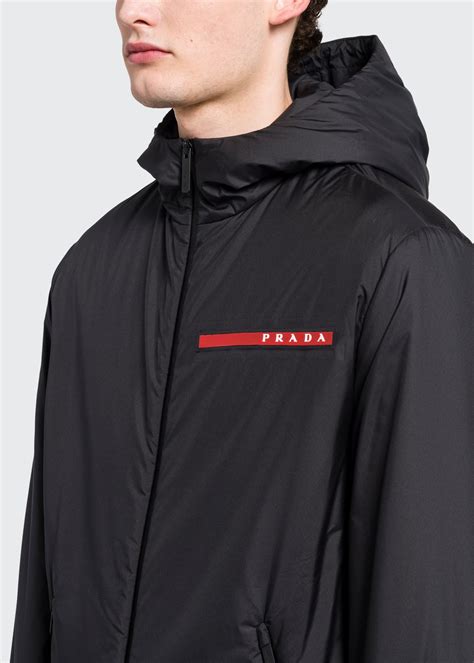 mens prada parka coat|prada winter jackets men's.